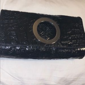 Authentic Crocodile clutch.